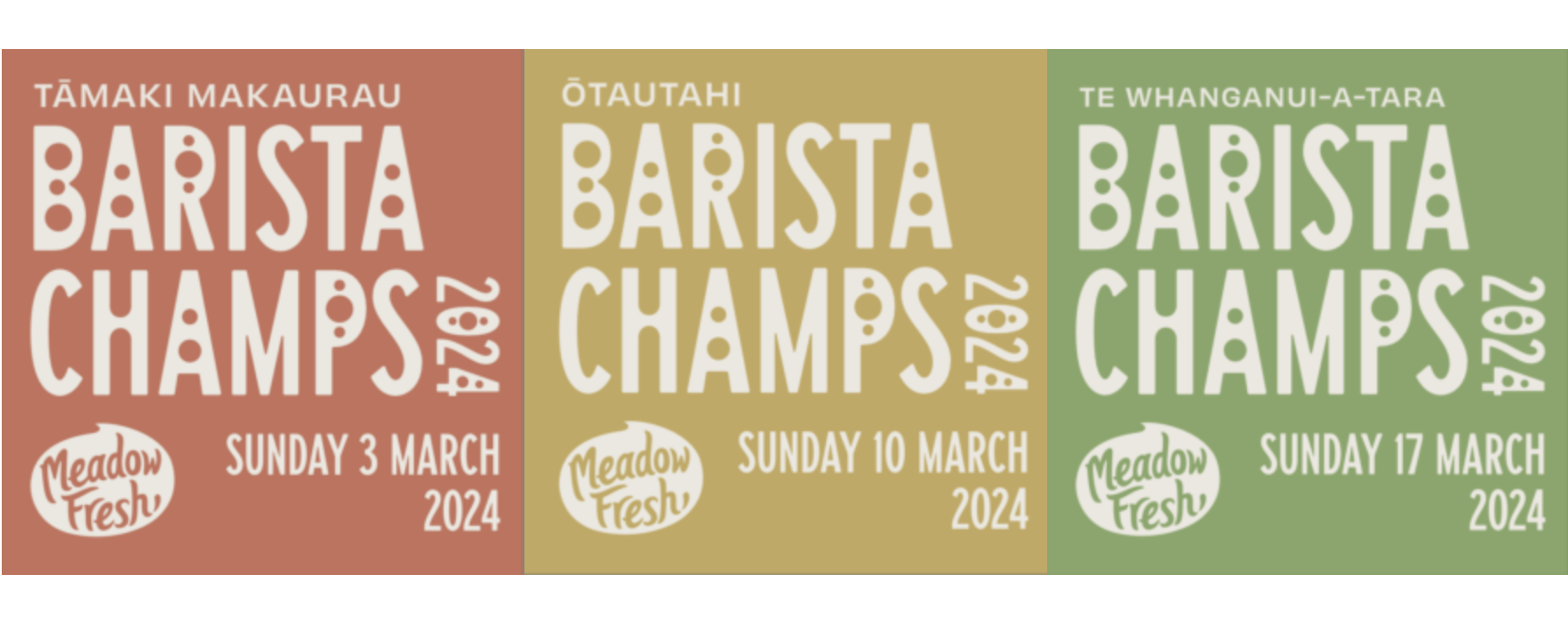 Regional Competitors '24 NZ Specialty Coffee Association